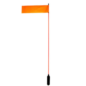 YakAttack VISIFlag, 52“ hoher Mast mit Flagge, Mighty Mount / GearTrac ready
