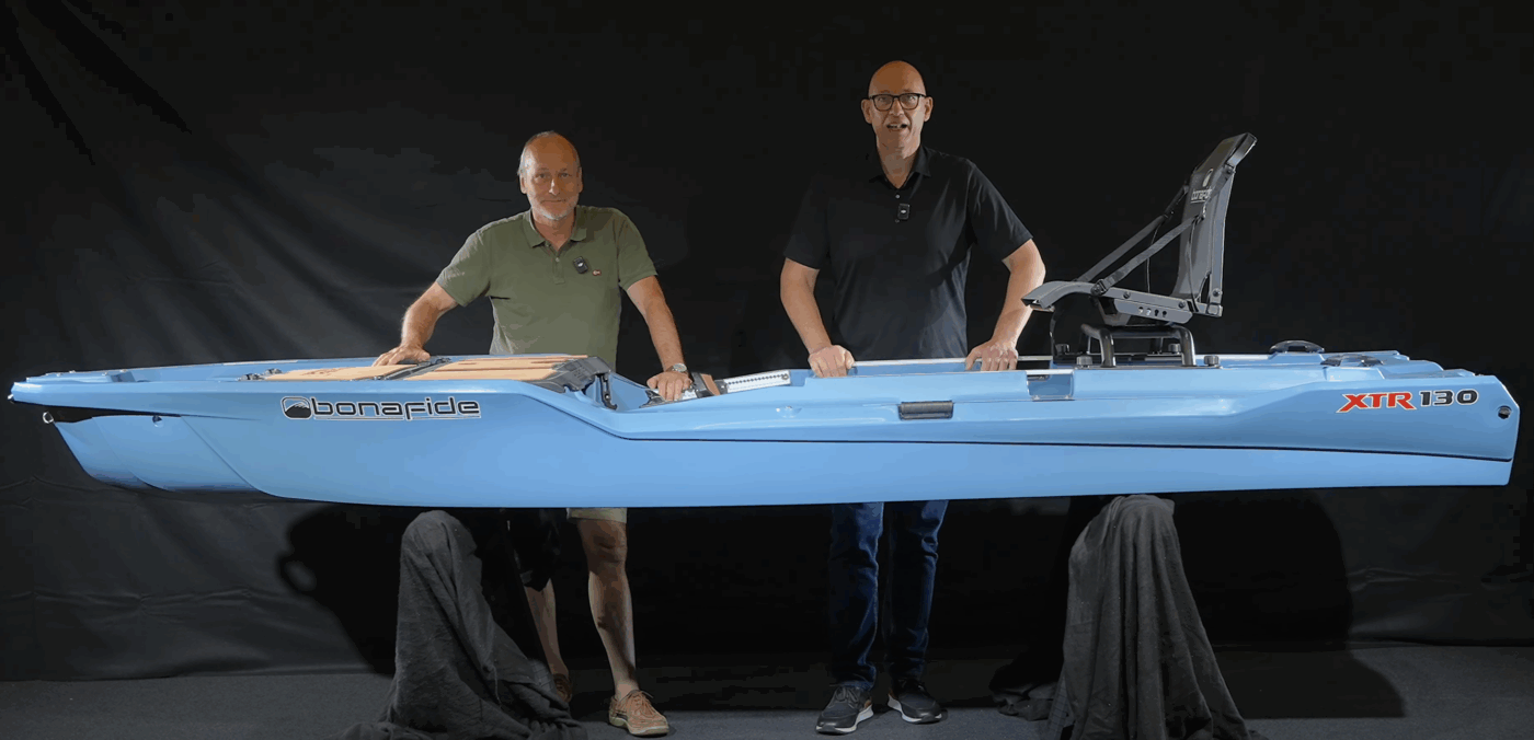 Bonafide XTR 130: Das neue High-End-Kajak aus den USA im Intensiv-Check | echolotzentrum.de