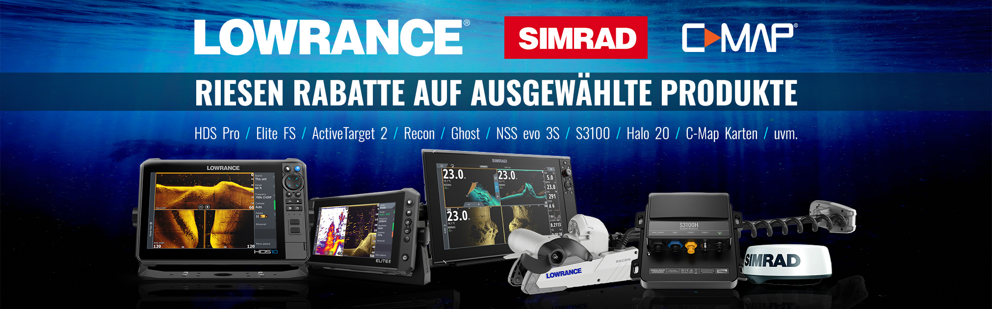 Lowrance, Simrad, C-Map Promotion 2025