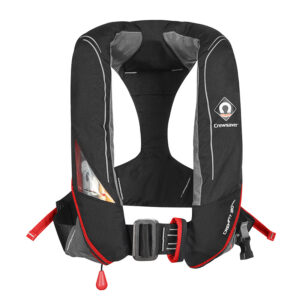 Crewsaver Crewfit 180N Pro Automatic schwarz/rot Rettungsweste mit Harness