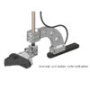 SKRUBBES Solid Fix Geberstange für LiveScope / seitlich klappbar / mit "Patent"-Stange