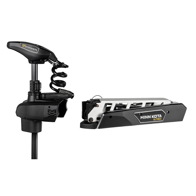 Minn Kota Ultrex Quest 90/115lbs 24V/36V 114 cm mit Mega Side Imaging Geber, Fernbedienung und Fußpedal
