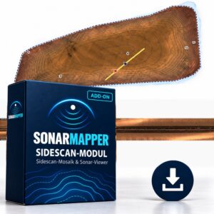SonarMapper Sidescan-Modul - Sidescan-Mosaik und Sonar-Viewer - für Garmin, Lowrance, Humminbird